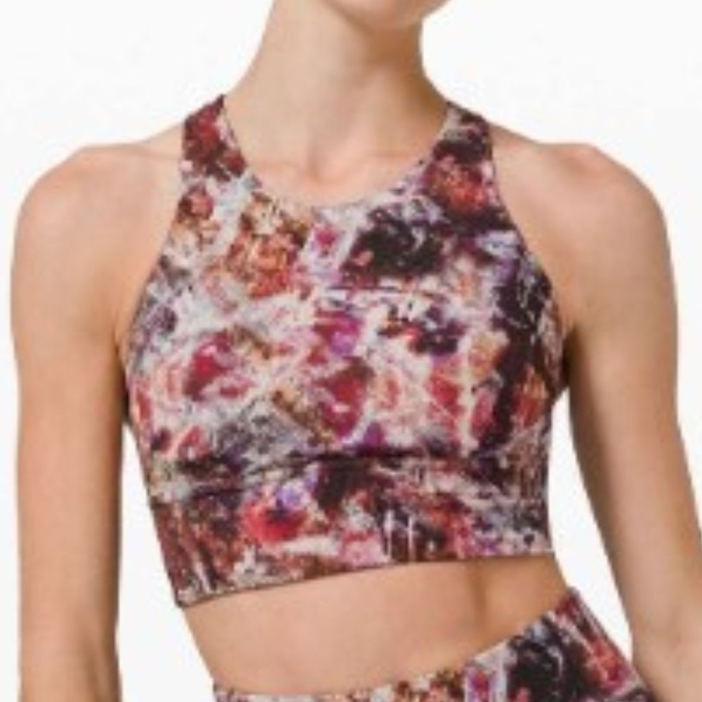 NWT Lululemon Wunder Train Long-Line Bra